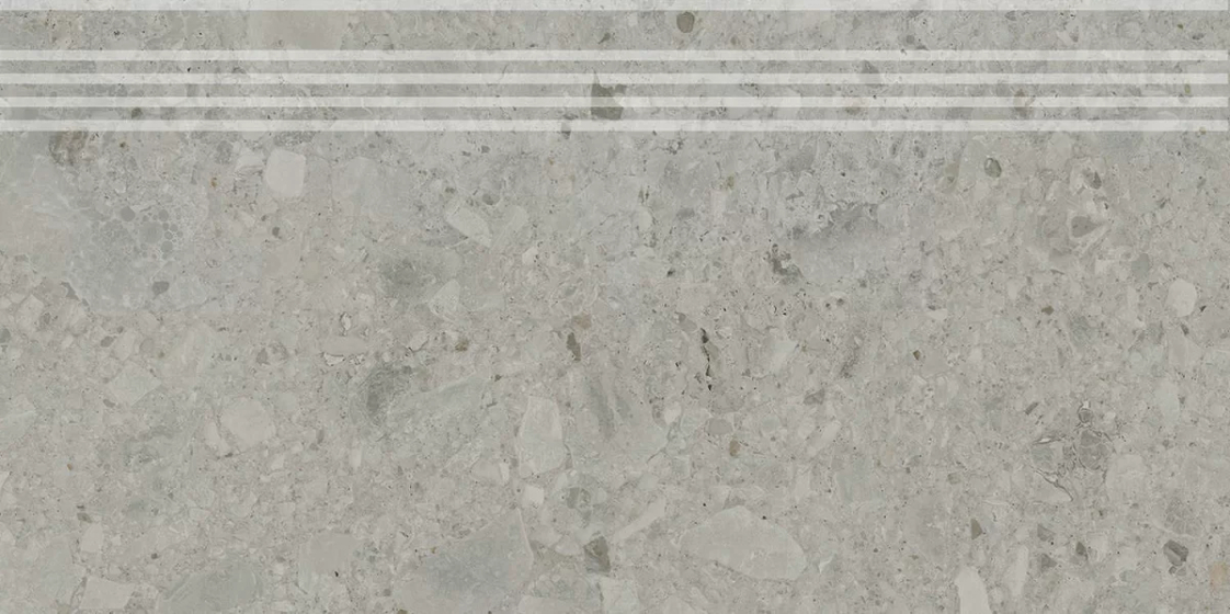 DD606020R/GR  Ступень Чеппо ди Гре серый матовый обрезной Kerama Marazzi 30x60