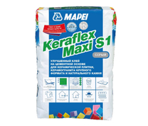 Keraflex Maxi S1 серый, 25кг - Клей для крупных форматов, тяжелой керамики/камня (толстослойный)