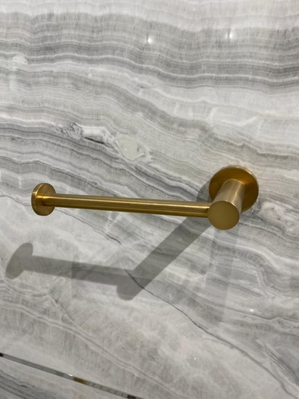 Fima Spillo Tech держатель т/бумаги,Brushed Gold