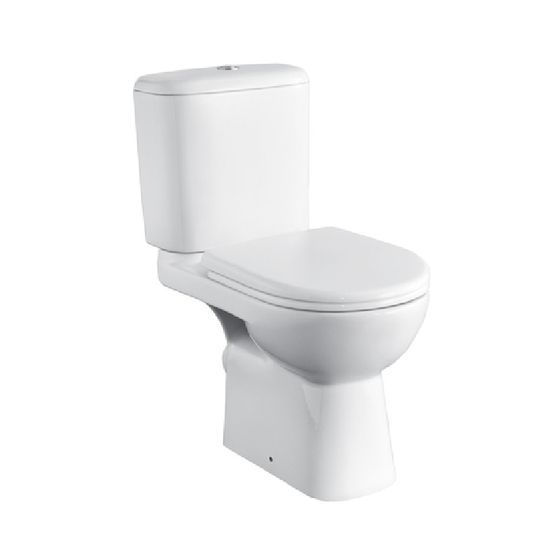 7.34P2.3.800.Y Унитаз-компакт Roca Access с горизонтальным выпуском, сиденье дюропласт