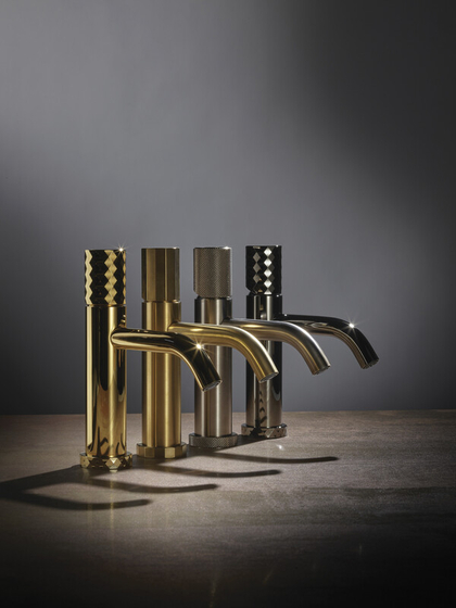 F3051TWLX9XZS Spilo Tech Наружная часть смесителя для раковины из стены, Brushed Amber Bronze