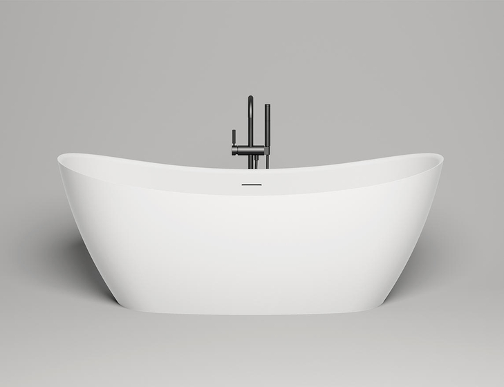 Ванна отдельностоящая Salini Noemi Basso, Solix, 1700х750х680 мм, белая матовая, 101722M
