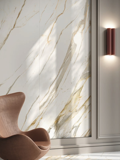 Stellaris Calacatta Gold Nat керамогранит Italon 60x120