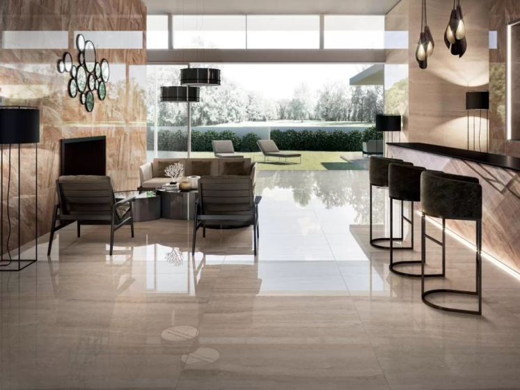 SG634022R Риальто коричневый светлый лаппатированный обрезной Kerama Marazzi 60x60