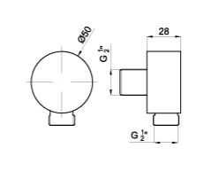 100064216 Noken Liberty подключение д/душа