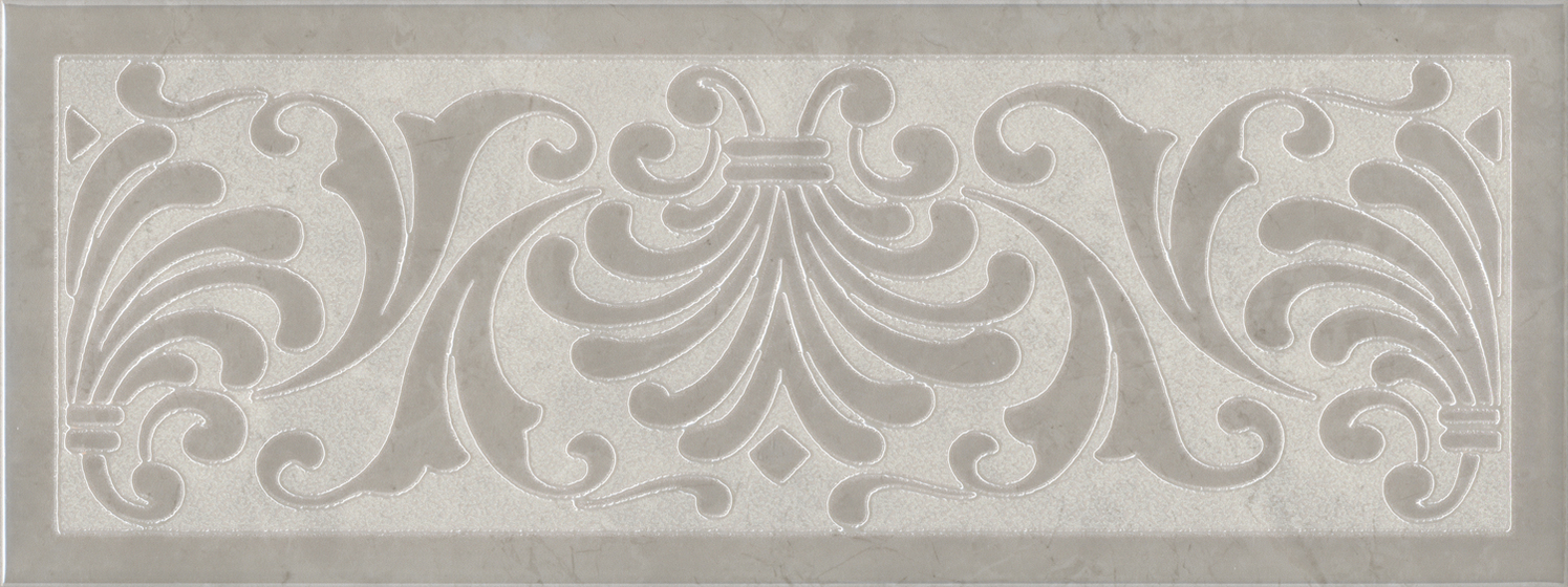 HGD/B499/15145 Декор Монсанту 1 серый  светлый Kerama Marazzi 15x40