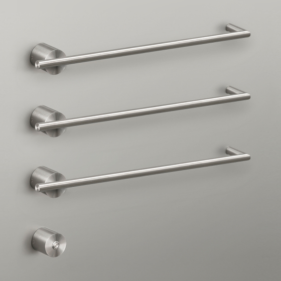 EQB13 полотенцесушитель электрический (51х58х8) Polished Steel