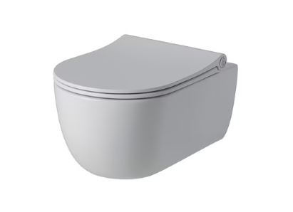 Унитаз Acro Compact Rimless 100251816 подвесной 49 см, сидение Softclose Slim 100268652