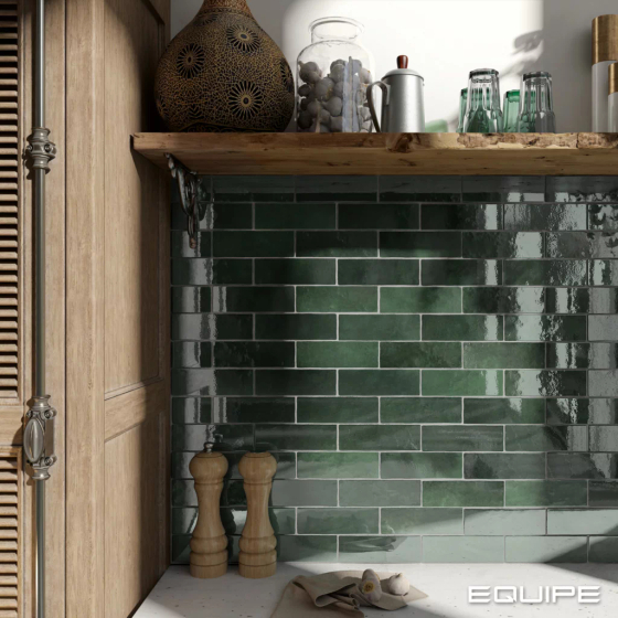 Artisan Moss Green плитка Equipe 6,5х20