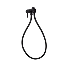 100304798  Noken Гигиенический душ,наружная часть, чёрный ( шланг, подвод воды с держателем)