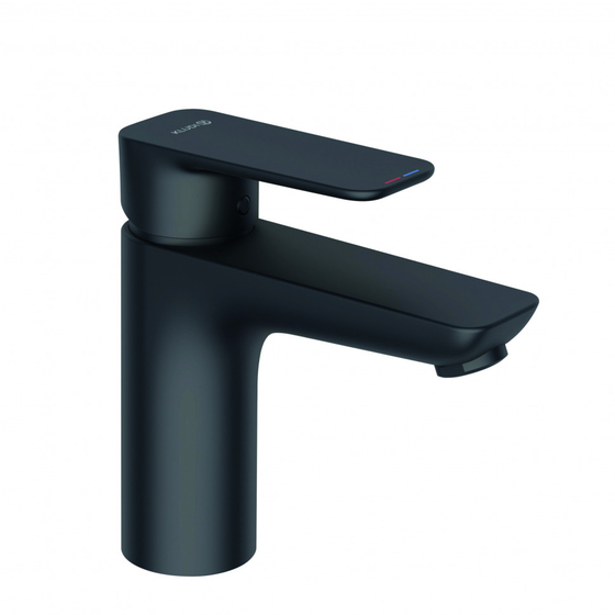 Смеситель для раковины Kludi Pure&Style Black, черный матовый, 402923975