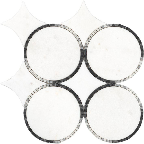 Tempo Circle White мозаика L'Antic Colonial