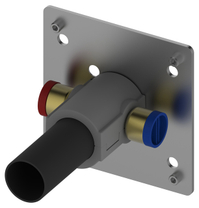 59916000070 KEUCO Внутрений блок встраиваемых смесителей д/раковины