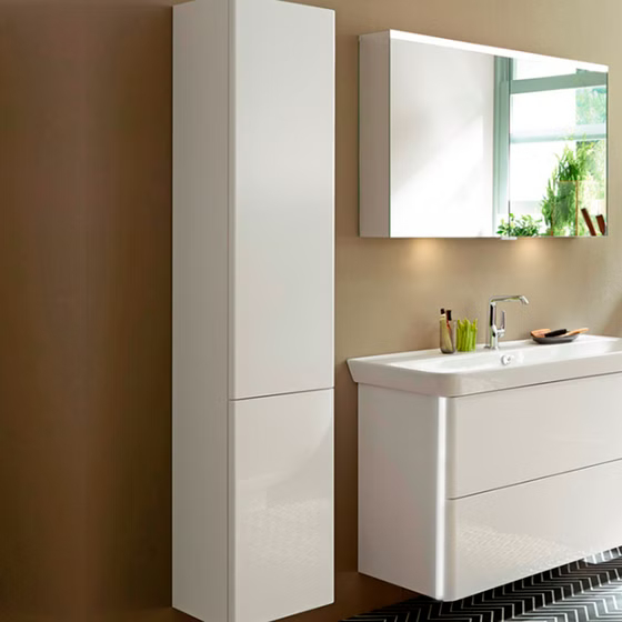 Пенал Burgbad Iveo 1760*350*320 правый HSIE 035R белый