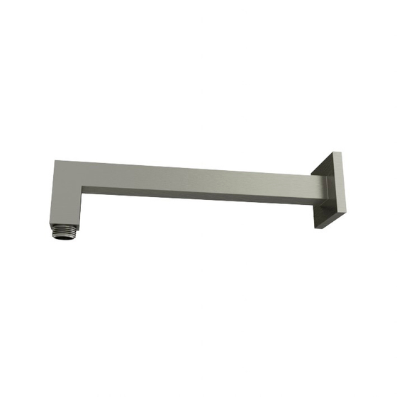 100280734 Noken Square Кронштейн для установки на стене, квадратный, 40 см, матовый титан