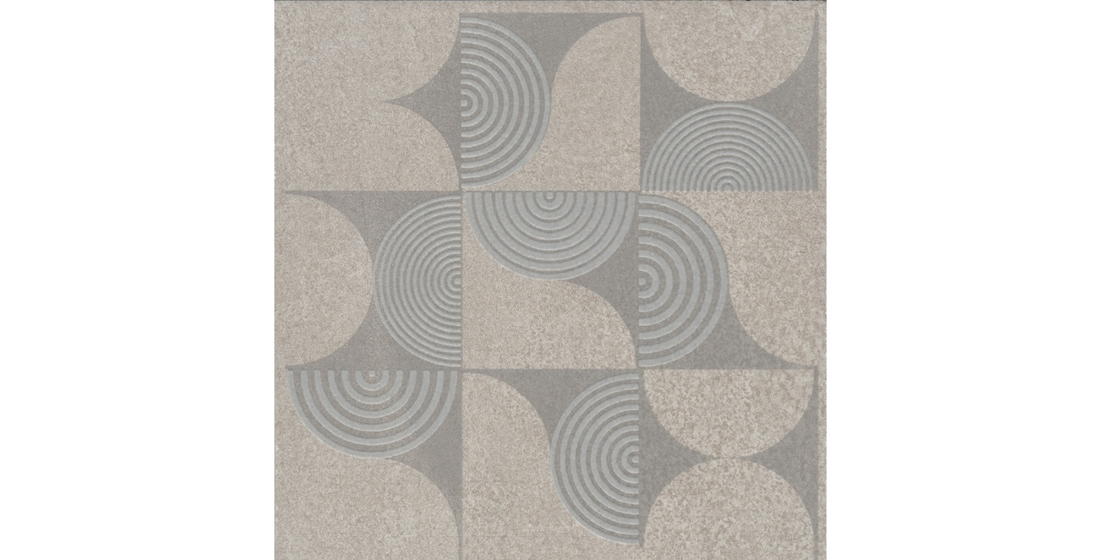 AZ/B007/11232R Вставка Авенида серый светлый матовый обрезной Kerama Marazzi 14,5х14,5