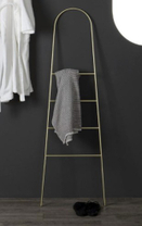 Напольный двойной полотенцедержатель BERTOCCI, Moon  28.5х109, черный матовый, 147 0365