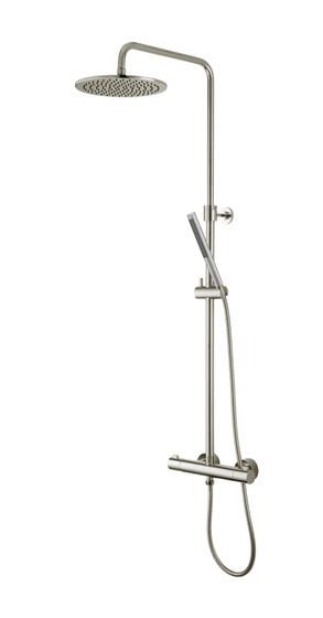 Душевая стойка с термостатом JTP Rod Brushed Nickel, WJ 8506400 BN