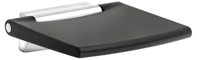 14983 010037 Keuco Plan Складное сиденье для настенного монтажа, хром/темно-серый