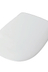 Крышка с сиденьем ARTCERAM, Atelier для унитаза,soft-close, белая AZA001 01