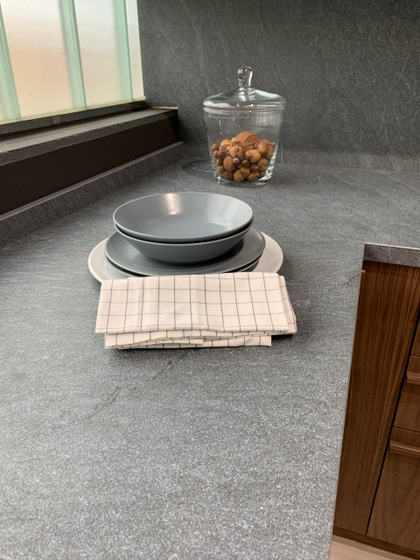 Pietra Di Cardoso Grigio Fiamm. 5.6 керамогранит Laminam 120х300