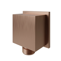 100281789 Noken Square Подвод воды настенный, для гибкого шланга, без держателя, брашированная медь