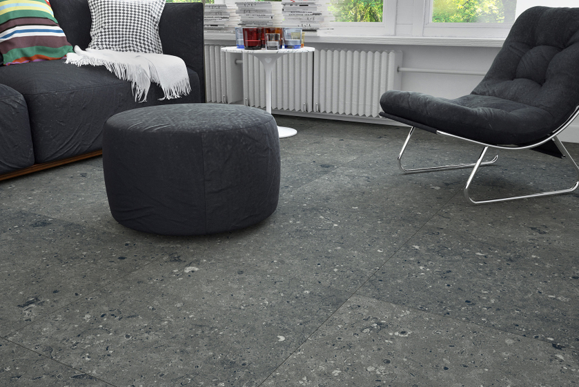 Керамогранит Гранитея G215R Arkaim Black матовый 60x60