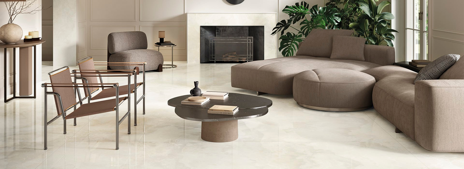 Onice Platino Polished 6 mm 150x300 Maxfine 150х300