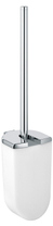 11664 010100 Keuco Elegance Туалетный ёршик с крышкой, хром