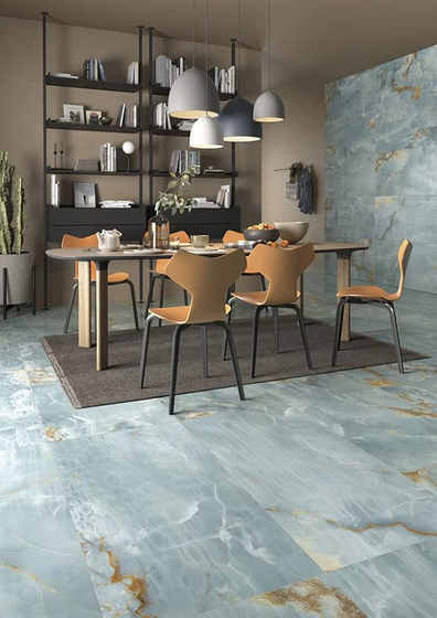 Onyx Aqua Blue Gold AQ6 12 LP керамогранит Imola Ceramica 60x120
