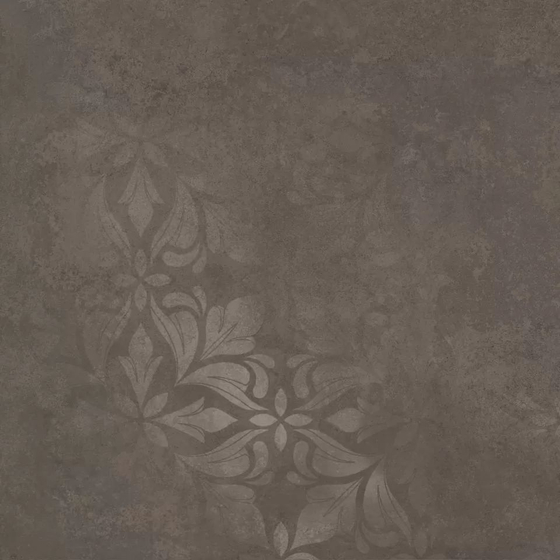 KM4040G0081N Хадду коричневый матовый декорированный Kerama Marazzi 40.2x40.2