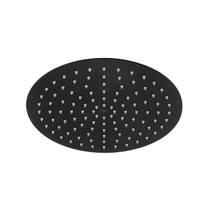 100323259 Noken Round Верхний душ с шаровым соединением, Ø-30 см, черный