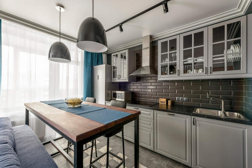 9002 Гамма черный матовый  Kerama Marazzi 28,5х8,5