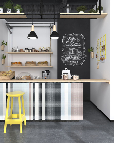 908 Nordic Dark Grey Mat.  мозаика Vidrepur