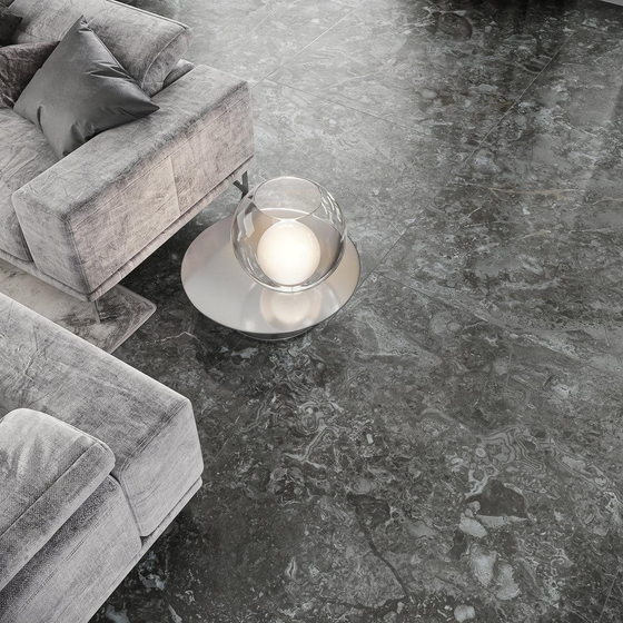 SG649122R Риальто Нобиле серый темный лаппатированный обрезной Kerama Marazzi 60x60