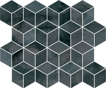 ТО17/14024 Декор Джардини сер. темный  мозаичный Kerama Marazzi 45х37,5