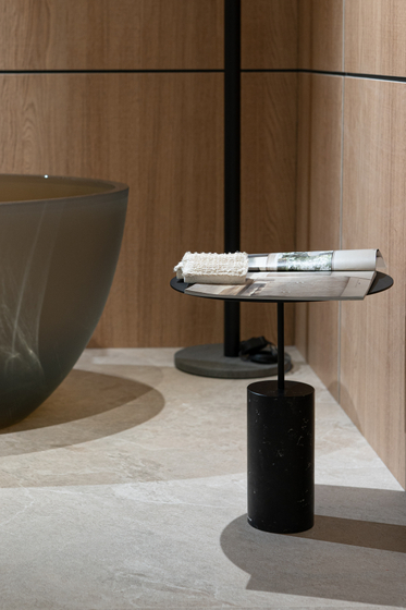 Столик AntonioLupi Bivio 500x300 мм, Nero marquina/goffrato (BIVIO6_6)