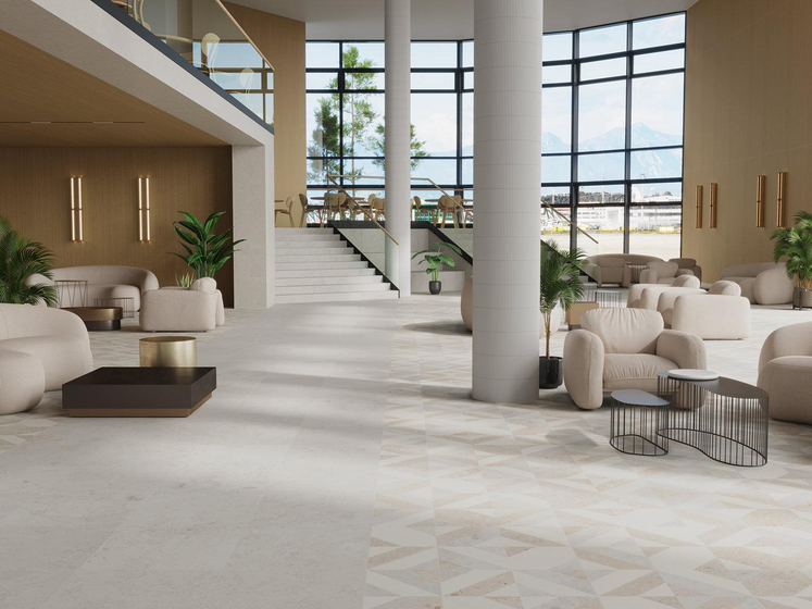 DD506420R Про Лаймстоун серый светлый натуральный обрезной Kerama Marazzi 60x119.5