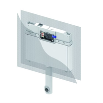 9370007 TECE Сливной бачок TECEbox Octa, 8 см, для напольного унитаза, с арматурной сеткой, высота установки 1110 мм