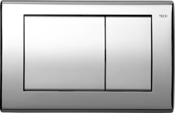 9240321 TECE Planus Панель смыва, материал металл, цвет панели хром глянцевый