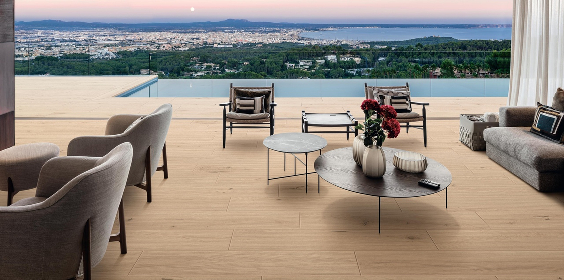 Log Bright Oak керамогранит Atlas Concorde 20х180