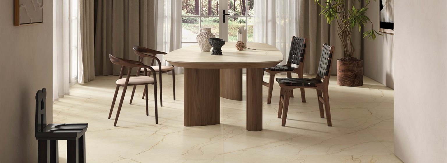 Crema Avorio Natural 6 mm керамогранит Maxfine 150х300