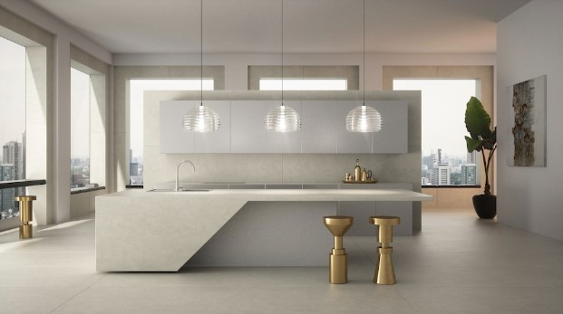 Fokos Talco керамогранит 1000х3000х3.5 мм LaminamRus 100х300