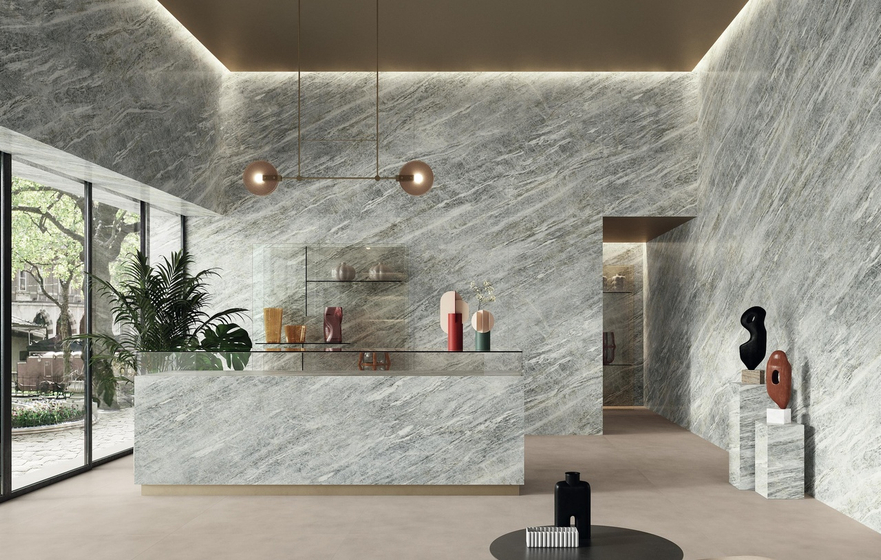 Marvel Diva Sky Stone Silk.керамогранит Atlas Concorde 120х278