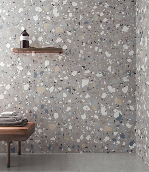 DE-Maxi Deco Grey  керамогранит Sant'Agostino 90x90