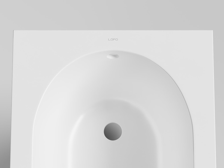 Ванна Lofo 180х80 Solid Surface UM12312, матовая