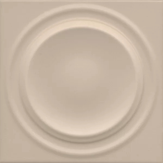 OBE002  Декор Аква Альта 2 бежевый матовый структура Kerama Marazzi 20x20