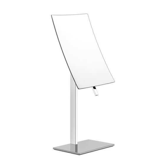 20988 зеркало настольное,увеличительное Gessi Rettangolo, цвет 031 хром