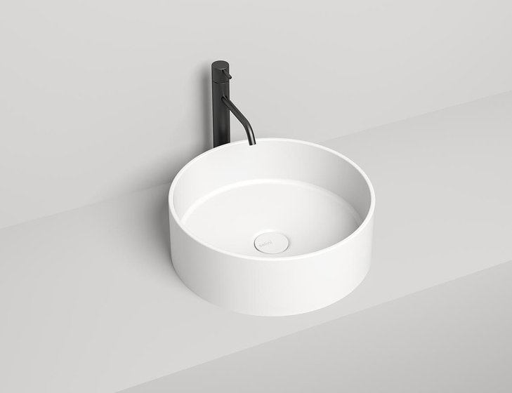 Раковина накладная Armonia 02 Sapirit, 450х450х150, белый глянец,130112G