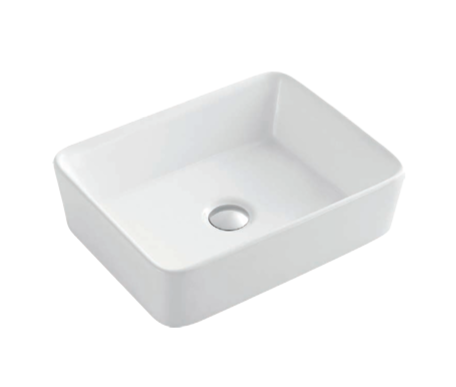 Раковина на столешницу Aquore Quatro 48 (475х370х140) белая, LT-2074